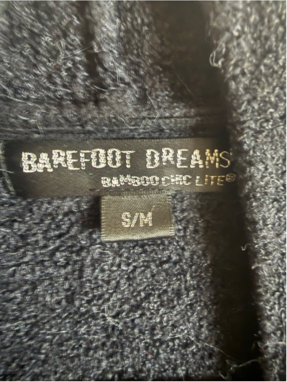 Women's Barefoot Dreams Bamboo Chic Lite Cardigan Black Size S - Picture 3 of 4